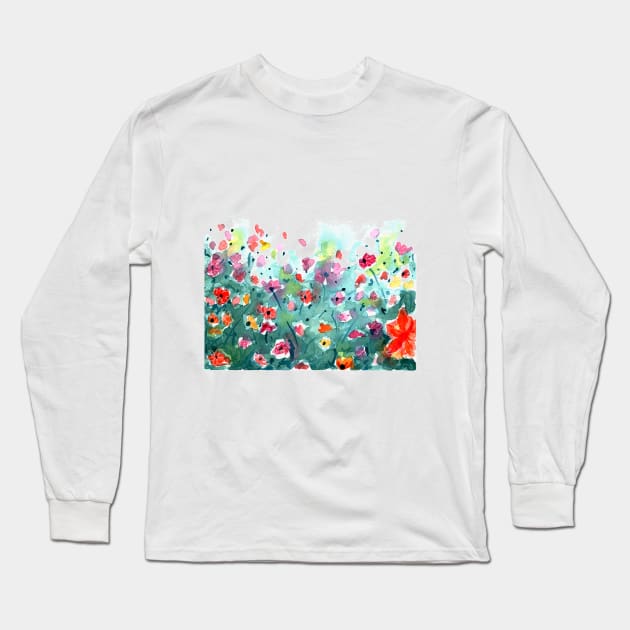 Meadow Long Sleeve T-Shirt by Bridgetdav